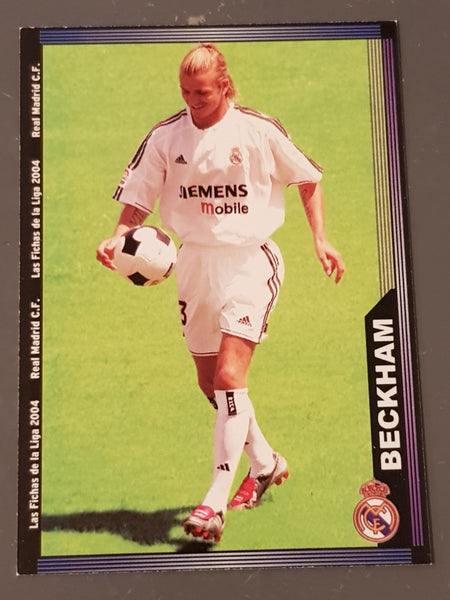 2003 Las Fichas de La Liga Mundicromo David Beckham #19 Trading Card