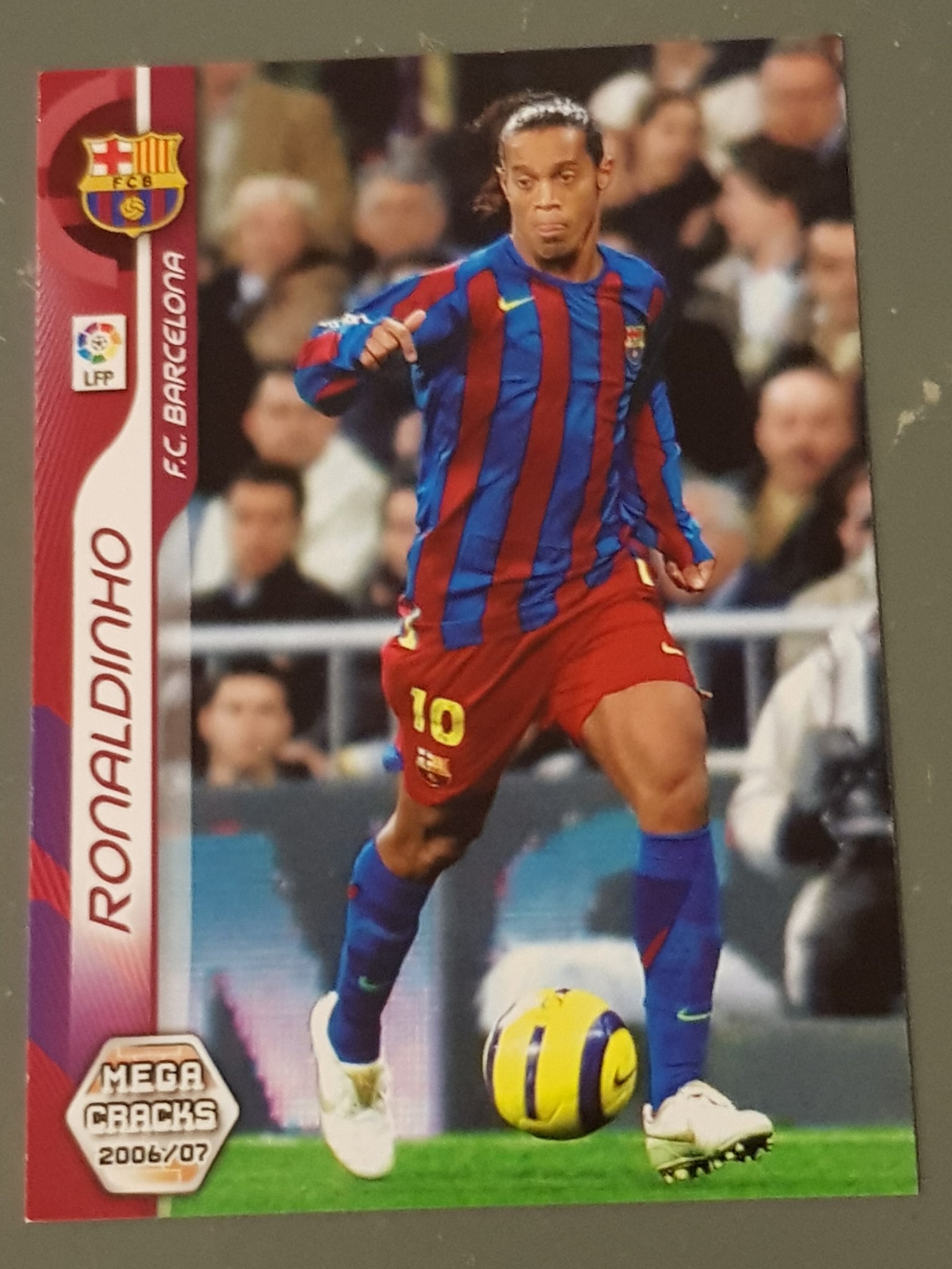 2006-07 Panini Mega Cracks La Liga Ronaldinho #52 Trading Card