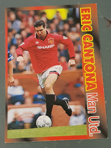 1995-96 Premier Striker Eric Cantona #58 Trading Card