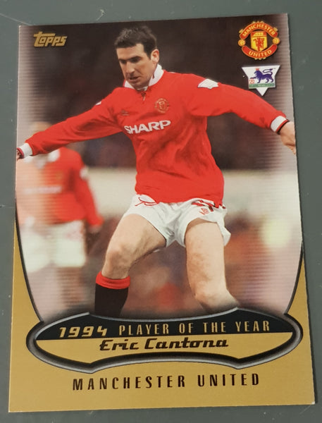 2003 Topps Premier Gold Eric Cantona #PotY2 Trading Card