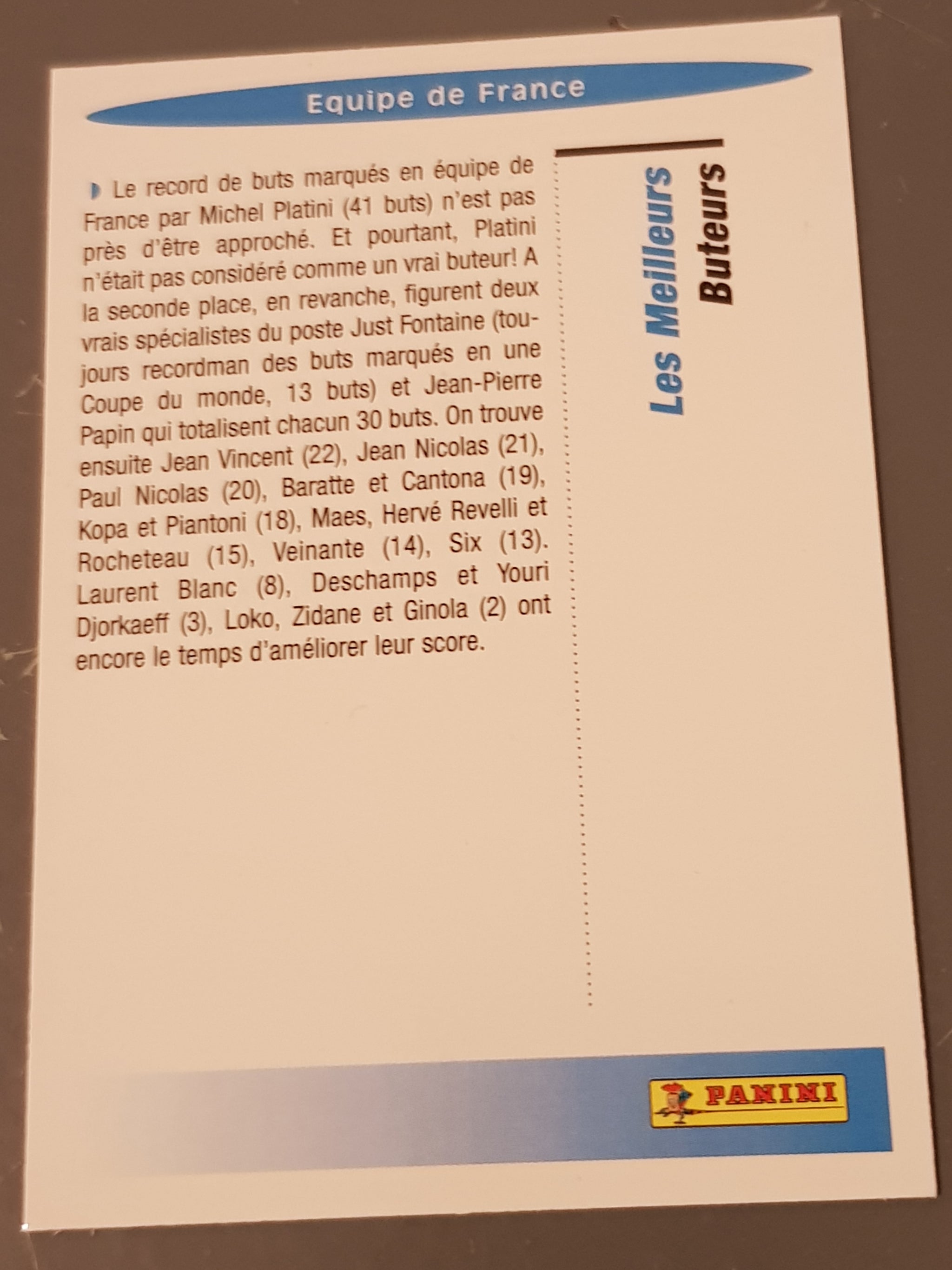 Éric Durand - Official Football Cards 1996 042