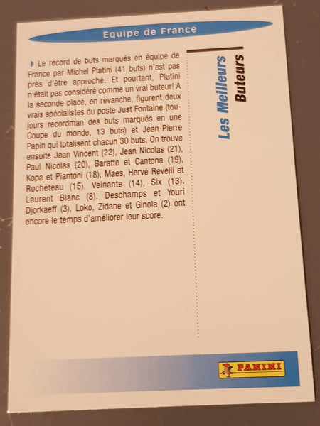 1996 Panini Official Football Cards Eric Cantona #R14 Trading Card