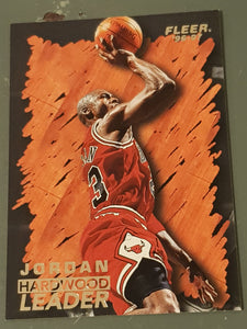 1996-97 Fleer Michael Jordan Hardwood Leader #123 Trading Card