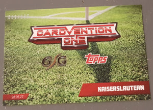 2022 Topps Cardvention One Kaiserslautern #/999 Trading Card