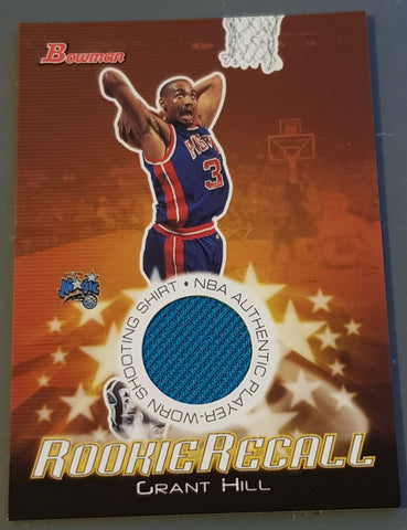 2003-04 Bowman Rookies & Stars Basketball Grant Hill Rookie Recall #RRE-GH Trading Card