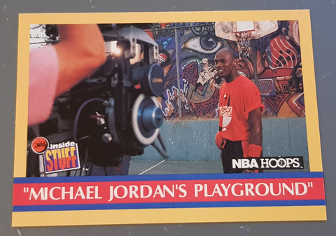 1990-91 NBA Hoops Michael Jordan #382 Trading Card
