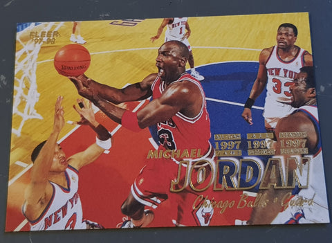 1997-98 Fleer Tradition Jordan #23 Trading Card