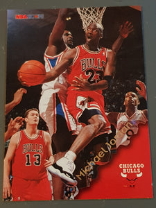 1996-97 NBA Hoops Michael Jordan #20 Trading Card