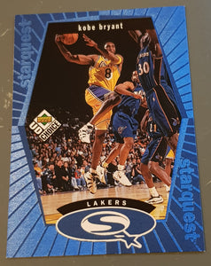 1998-99 Upper Deck Collector's Choice Starquest Kobe Bryant #SQ13 Trading Card