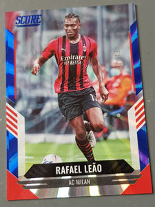 2021-22 Panini Score FIFA Rafael Leão #106 Blue Laser Parallel /49 Trading Card