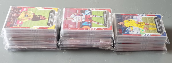 2021-22 Panini Score FIFA Complete Red Laser Parallel Trading Card Set (#1-200) + Base Set FREE!