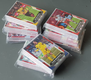 2021-22 Panini Score FIFA Complete Red Laser Parallel Trading Card Set (#1-200) + Base Set FREE!