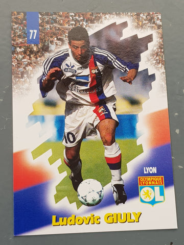 Panini Foot Cards 98 Ludovic Giuly #77 Trading Card