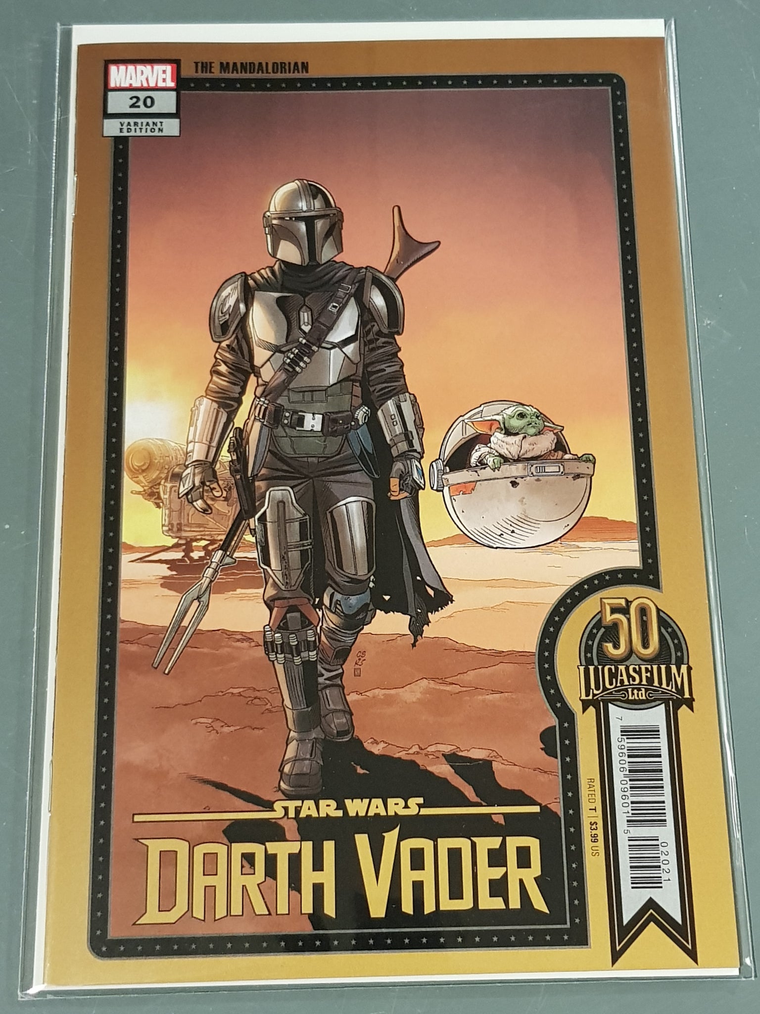Star Wars Darth Vader #20 NM/MT Chris Sprouse Lucasfilm 50 Variant