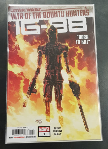 Star Wars War of the Bounty Hunters IG-88 #1 NM