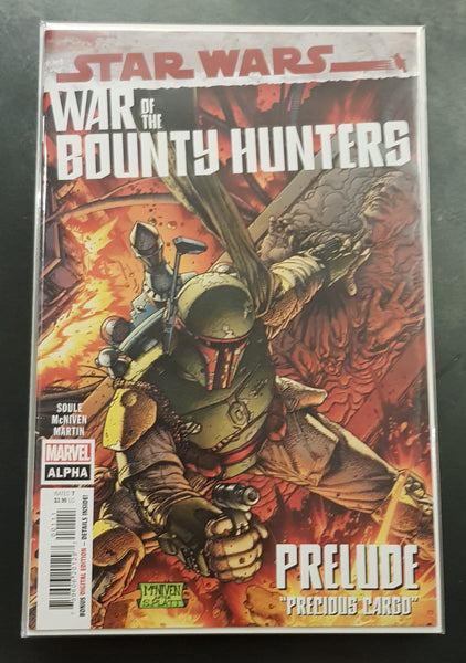 Star Wars War of the Bounty Hunters #1-5 + Alpha NM Complete Set
