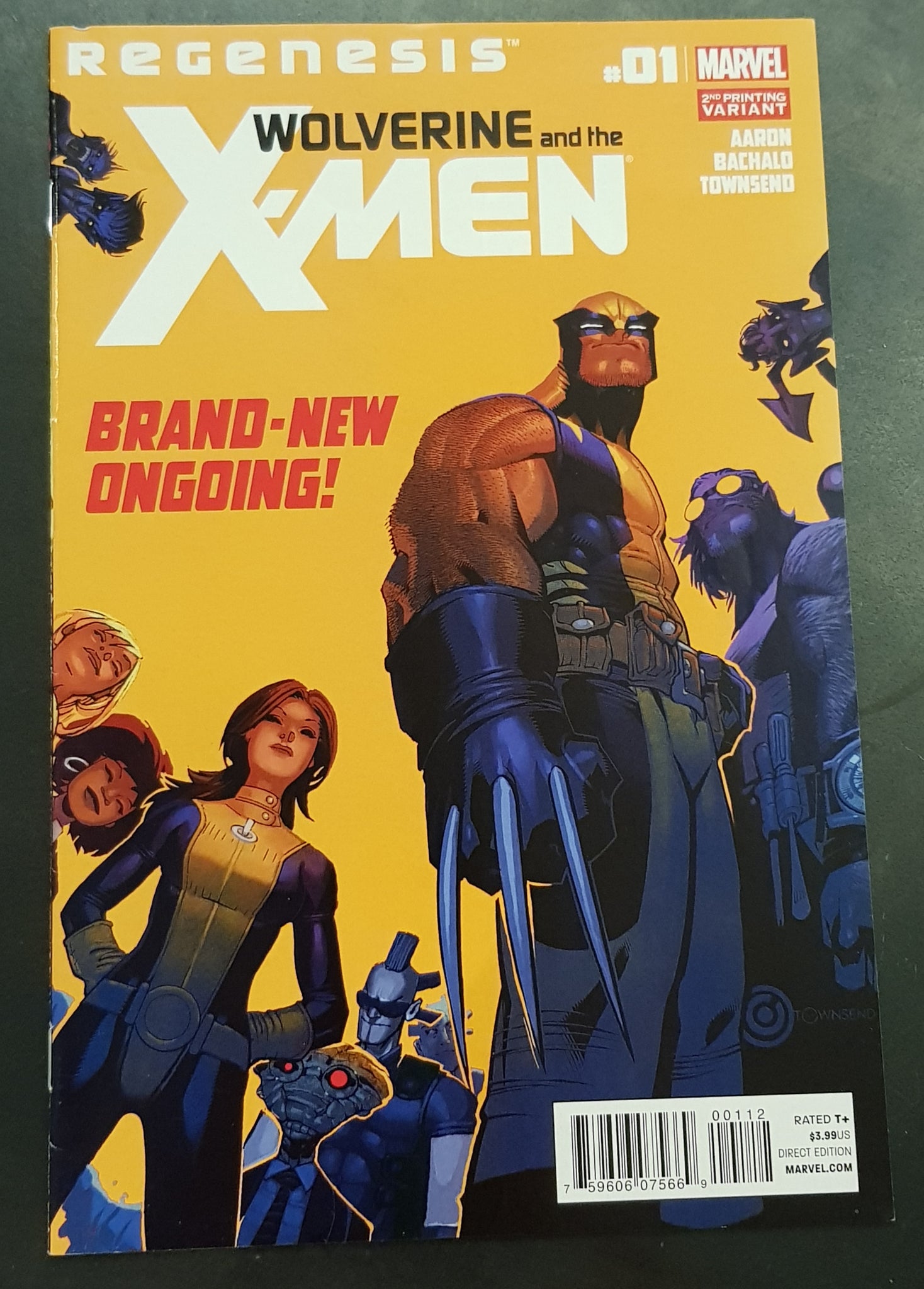 Wolverine and the X-Men #1 NM- (2nd print) Variant