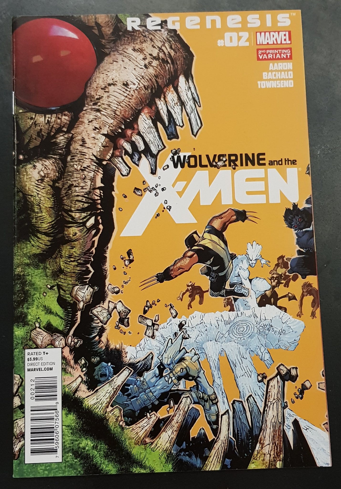 Wolverine and the X-Men #2 NM- (2nd print) Variant