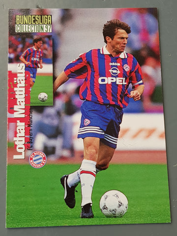 1996-97 Panini Bundesliga Collection Lothar Matthäus #18 Trading Card