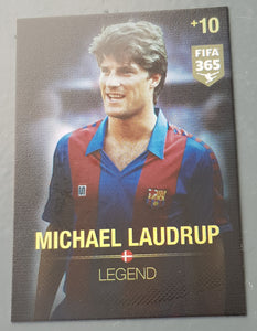 2015-16 Panini FIFA 365 Michael Laudrup Legend Trading Card