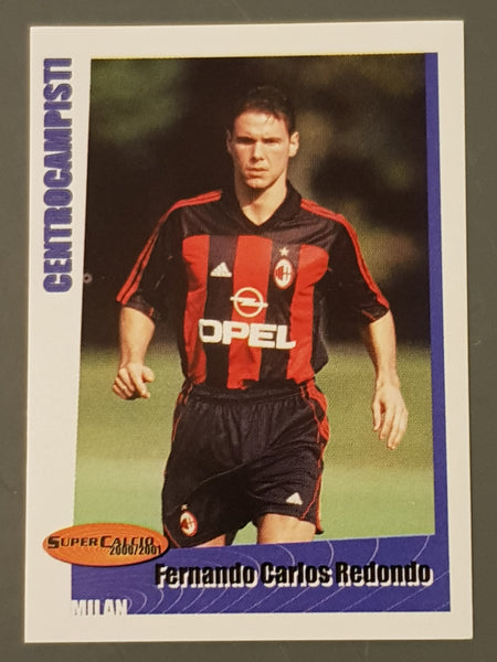 2000-2001 Panini Super Calcio Fernando Carlos Redondo #140 Sticker