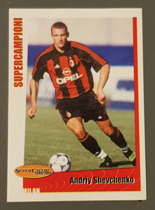 2000-2001 Panini Super Calcio Andriy Shevchenko #252 Sticker