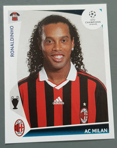 2009-2010 UEFA Champions League Ronaldinho #153 Sticker