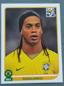 2010 Panini World Cup South Africa Ronaldinho #500 Sticker