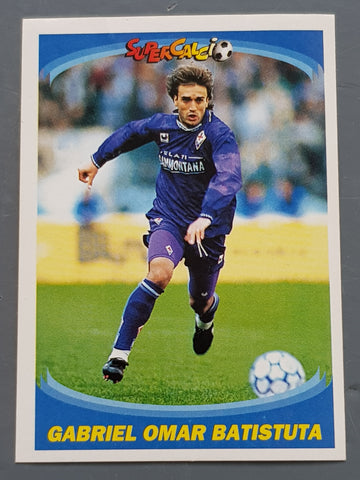 1995-96 Supercalcio Gabriel Batistuta #125 Sticker