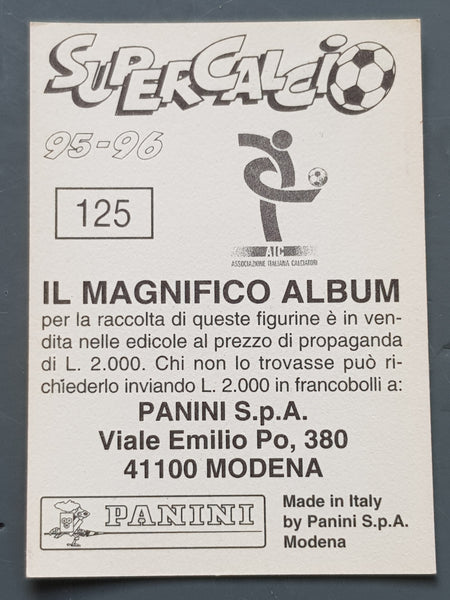 1995-96 Supercalcio Gabriel Batistuta #125 Sticker