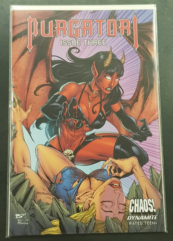 Purgatori #3 NM+ Jamie Biggs Homage Variant