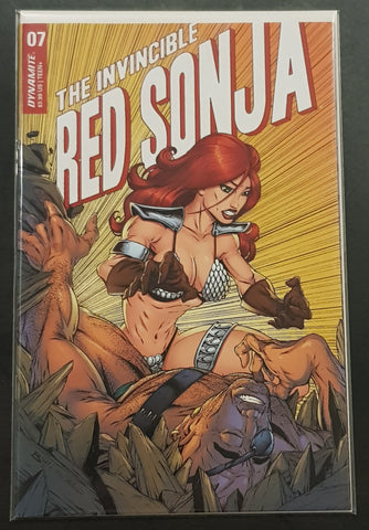 Invincible Red Sonja #7 NM+ Jamie Biggs Homage Variant