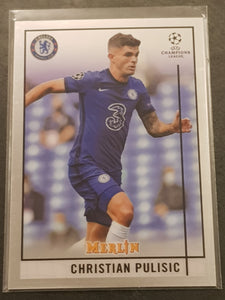 2020-21 Topps Merlin Chrome UEFA Champions League Christian Pulisic #21 Trading Card