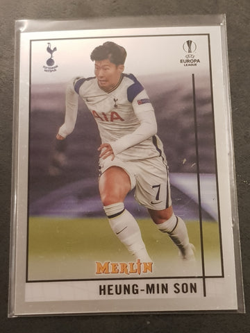 2020-21 Topps Merlin Chrome UEFA Champions League Heung-Min Son #44 Trading Card