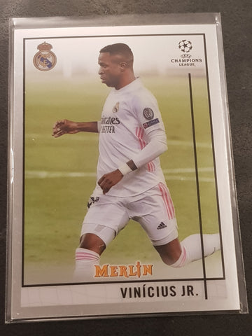 2020-21 Topps Merlin Chrome UEFA Champions League Vinicius Jr. #79 Trading Card