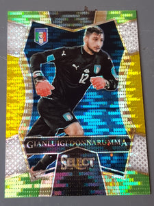 2016-2017 Panini Select Soccer Gianluigi Donnarumma #188 Mezzanine Multi-Color Prizm Rookie Card