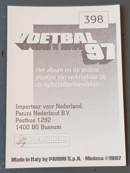 Panini Voetbal 97 Jari Litmanen #398 Sticker