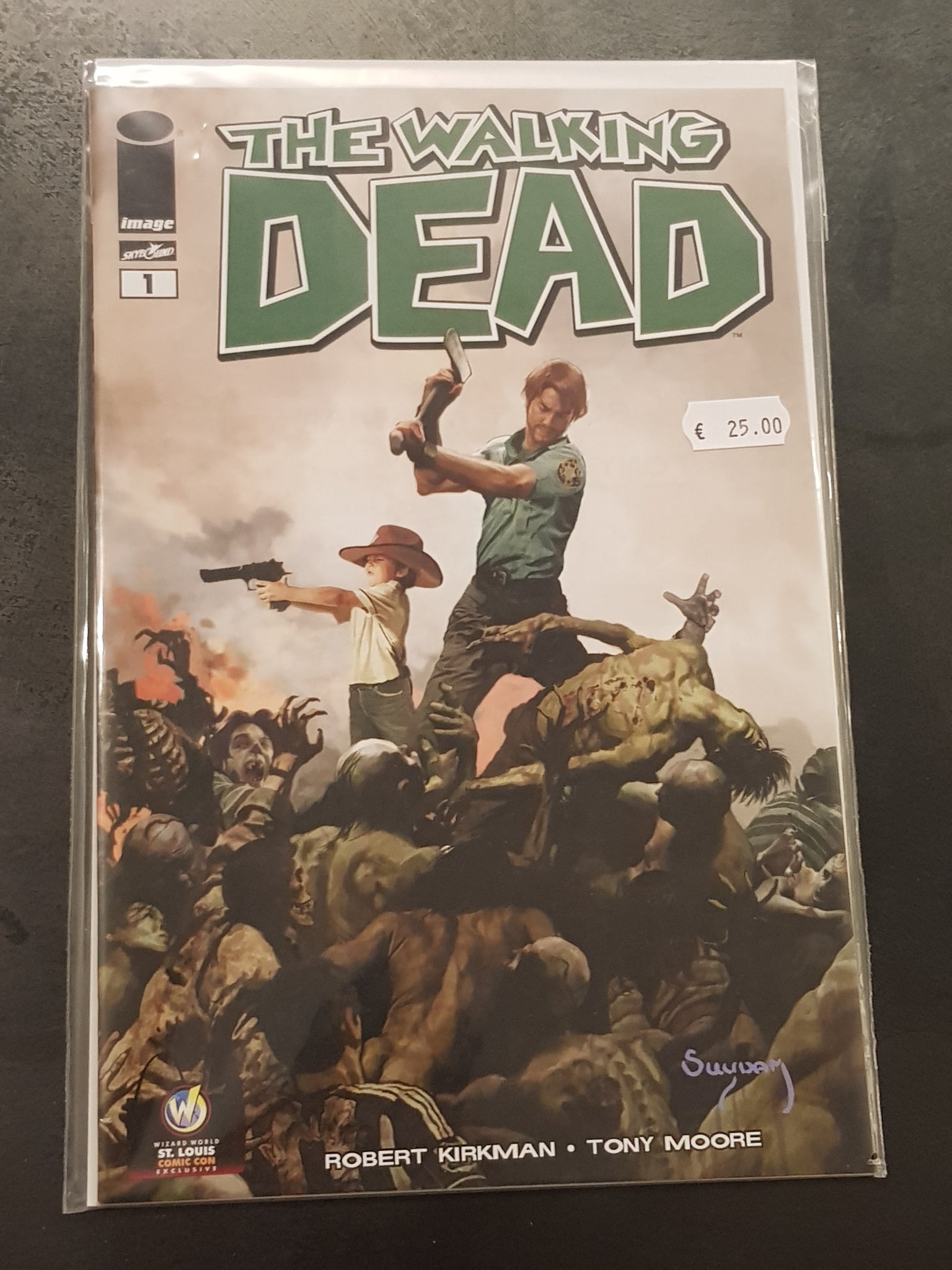 Walking Dead #1 NM Arthur Suydam Wizard World St. Louis Variant