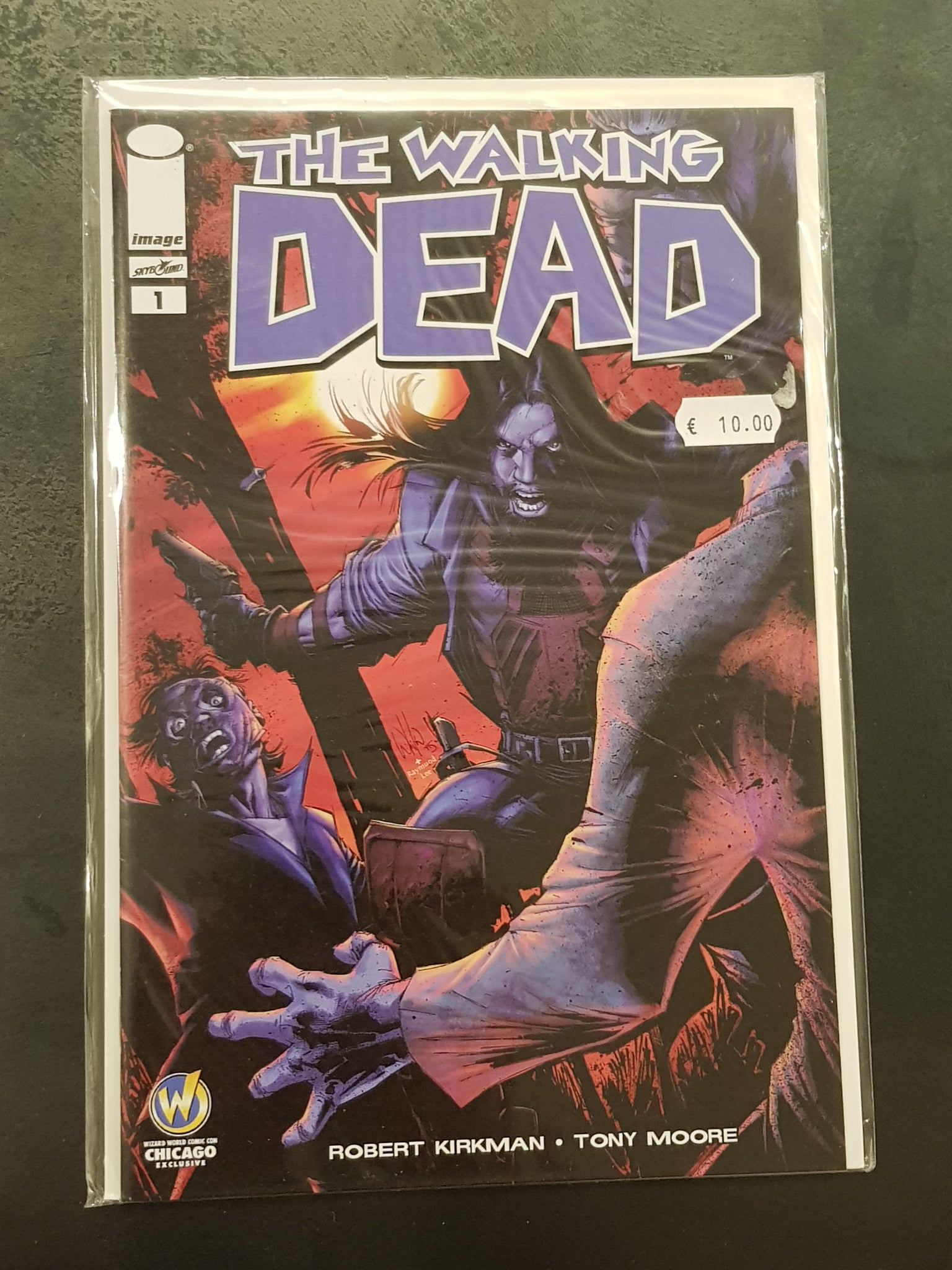 Walking Dead #1 NM Whilce Portacio Wizard World Chicago Variant