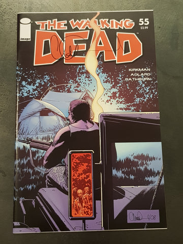 Walking Dead #55 NM- Charlie Adlard Signed