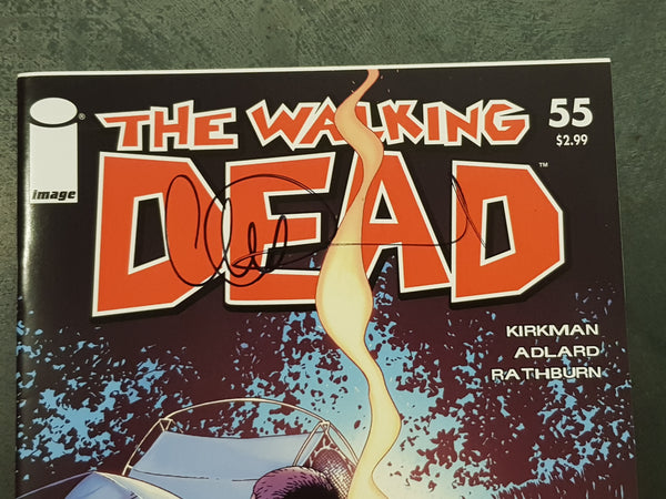Walking Dead #55 NM- Charlie Adlard Signed
