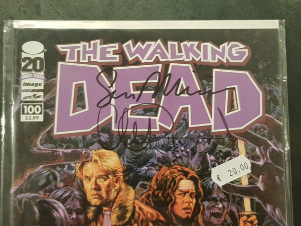 Walking Dead #100 VF/NM Sean Phillips/Charlie Adlard Signed (cover E) Variant