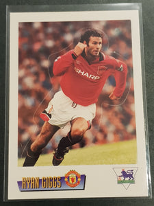 1996 Merlin Premier League Collector Cards Ryan Giggs #S11 Standee Trading Card