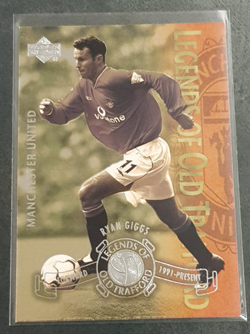 2001-02 Upper Deck Manchester United Legends Ryan Giggs #L3 Trading Card