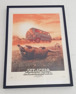 Texas Chainsaw Massacre 40th Anniversary - Jason Edmiston 2014 Signed Screen Print
