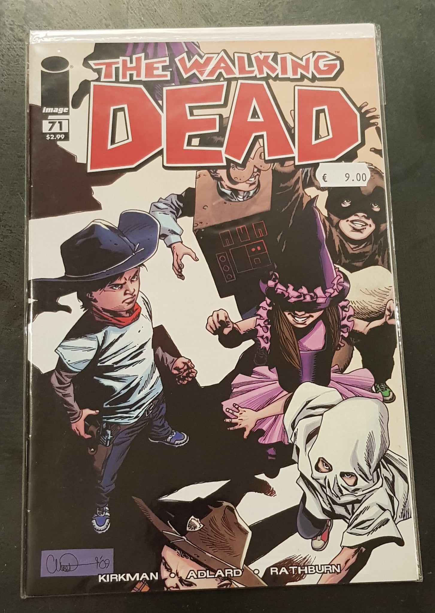 Walking Dead #71 VF+