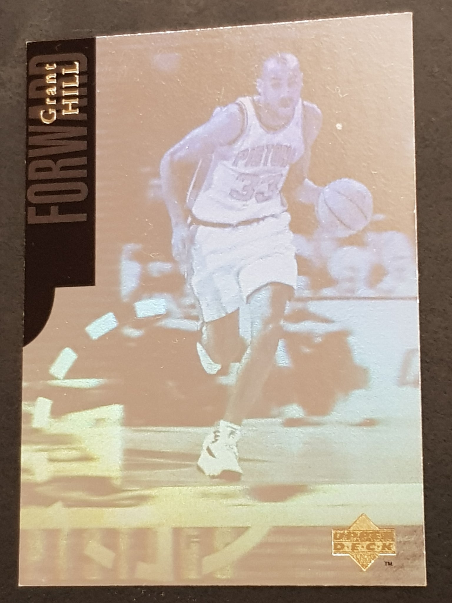 1995-96 Upper Deck International Special Edition Grant Hill #H3 Hologram Trading Card