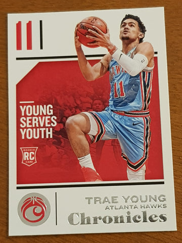 2018-19 Panini Chronicles Trae Young #94 Rookie Card