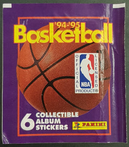 1994-95 Panini Basketball Sealed Sticker Pack