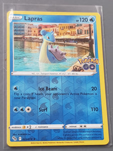 Pokemon Go Lapras #23/78 Foil Trading Card Rotterdam Comics Pokemon Go Lapras #23/78 Foil Trading Card Rotterdam Comics
